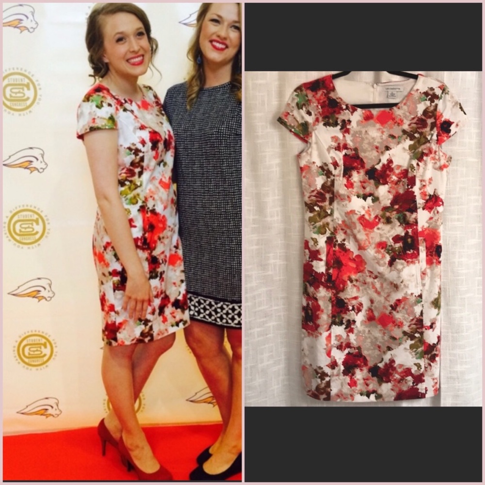 Liz Claiborne Floral Dress | 6